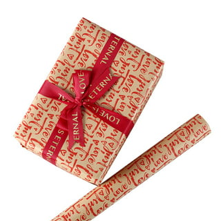 Salon Red Wrapping Paper