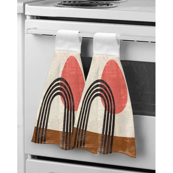 Valentine'S Day Hearts ration Hand Towels Kitchen Bathroom Hanging Cloth Quick Dry Soft Absorbent Microfiber Towels