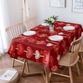 thumbnail image 1 of Valentine'S Day Love Pendant Red Table Cloth Waterproof Dining Tablecloth Kitchen Decorative Party Table Cover, 1 of 6