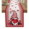 thumbnail image 1 of Valentine'S Day Love Romantic Dwarf Table Runners for Dining Room Coffee Home Decor Tablecloth Table Cover, 1 of 5