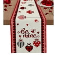 thumbnail image 1 of Valentine'S Day Love Table Runner Country Wedding Decoration Table Mats Tablecloth for Home Dining Holiday Party Decor, 1 of 5