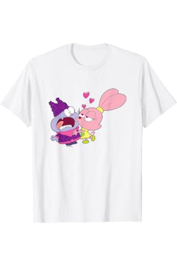 Valentine'S Day Panini Kissing A Terrified Chowder T-Shirt All Size S-5XL