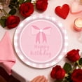 thumbnail image 1 of Valentine'S Day Paper Plates Valentine's Day Paper Plates, 24pc Set, 7-inch Disposable Plates with Bow Design, Party Supplies for Valentine's Celebration, Romantic Tableware for Events, 1 of 7