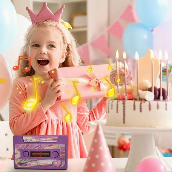 Valentine'S Day Recordable Greeting Card,Recordable Greeting Card,60Seconds Blank Voice Recordable Talking Greeting Card,Message Recorder, Cassettes Voice Tape Greeting Card,Speak Your Heart