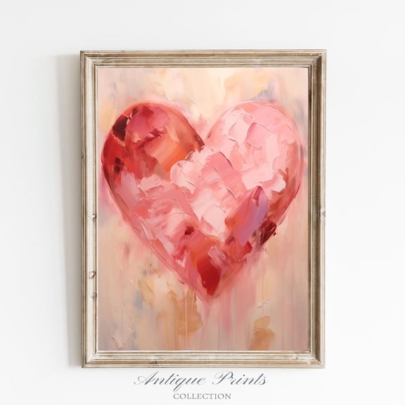 Valentine'S Day Wall Art, Romantic Art For Valentine, Valentine'S Day Home Decor, Love Wall Art,, Stretched Canvas Size 16x24