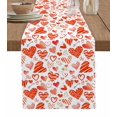 thumbnail image 1 of Valentine'S Day Watercolor Love Minimalist Table Runners Dining Room Coffee Home Decor Tablecloth Table Cover, 1 of 5