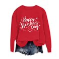 thumbnail image 1 of Valentine'S Sweatshirt For Women Cute Love Heart Shirts Casual Long Sleeve Valentine Sweat Shirts Fashion Tops, 1 of 6