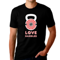 thumbnail image 1 of Valentine Shirts for Men - Valentines Day Shirts Men Valentines Day Gift - Funny Love Handles Shirt, 1 of 1