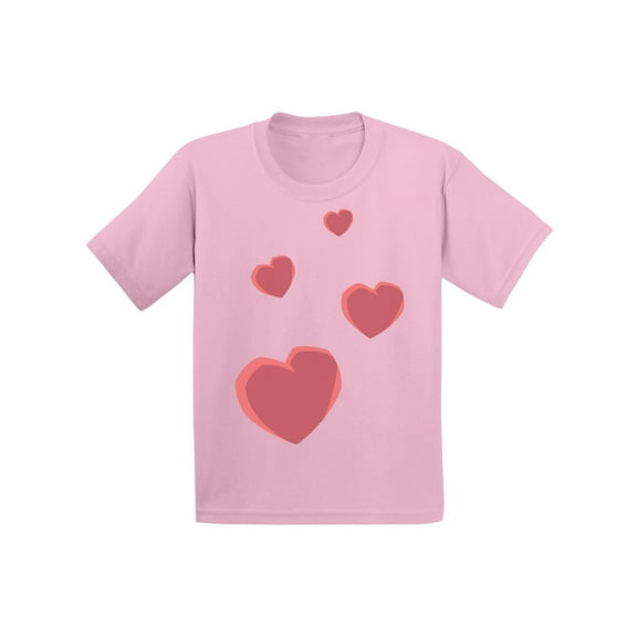 Valentine T-shirt Red Hearts Toddler Shirt Valentine's Day