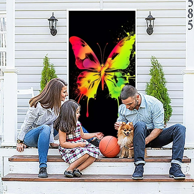 Valentine Table Runners 90 Inches Long 2024 Butterfly Decoration Banner