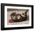 thumbnail image 1 of Valentine Thomas Garland 18x15 Black Modern Framed Museum Art Print Titled - Cat's Cradle (1899), 1 of 5