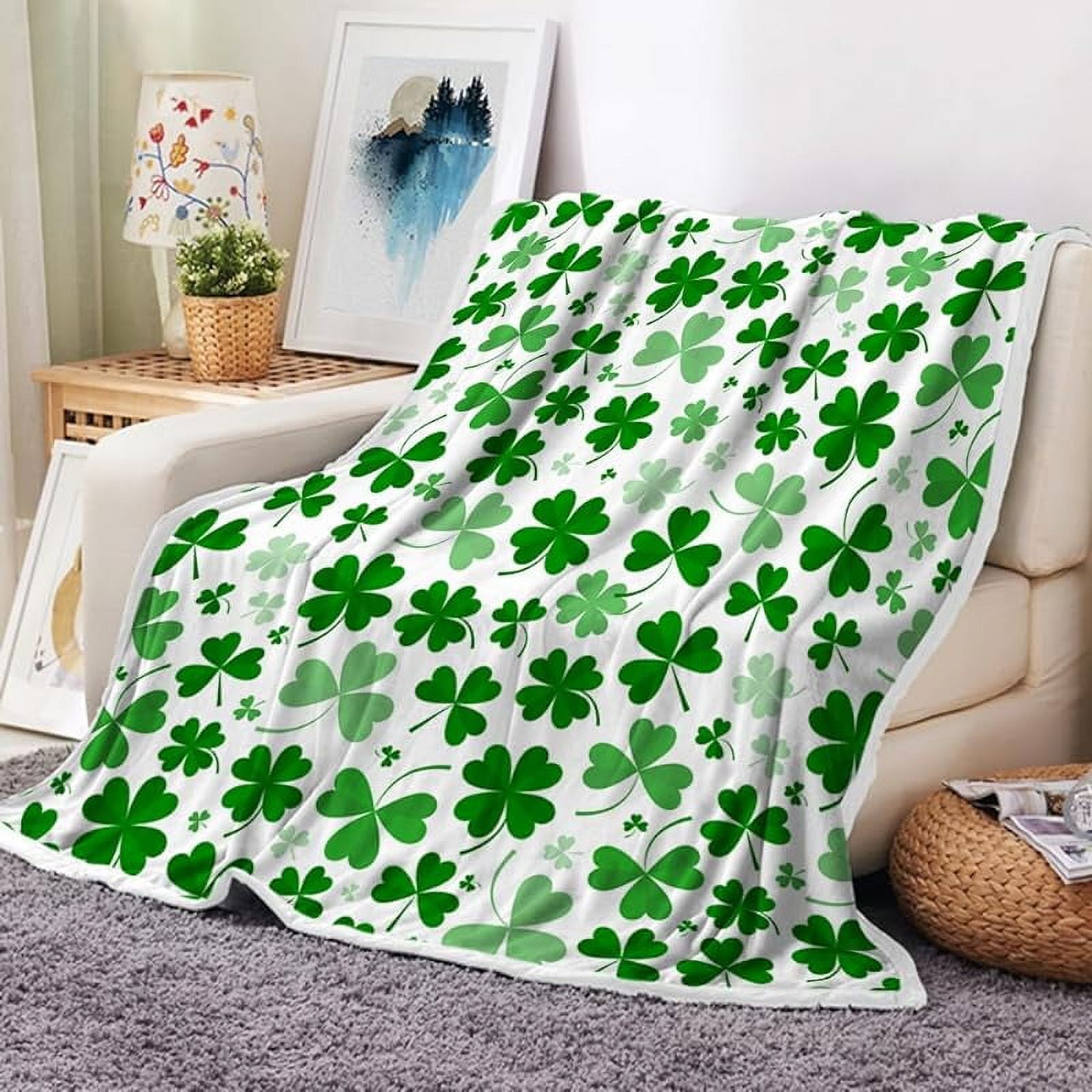 Valentine Throw Blanket, Hearts Throw Blanket Flannel Couch Blankets