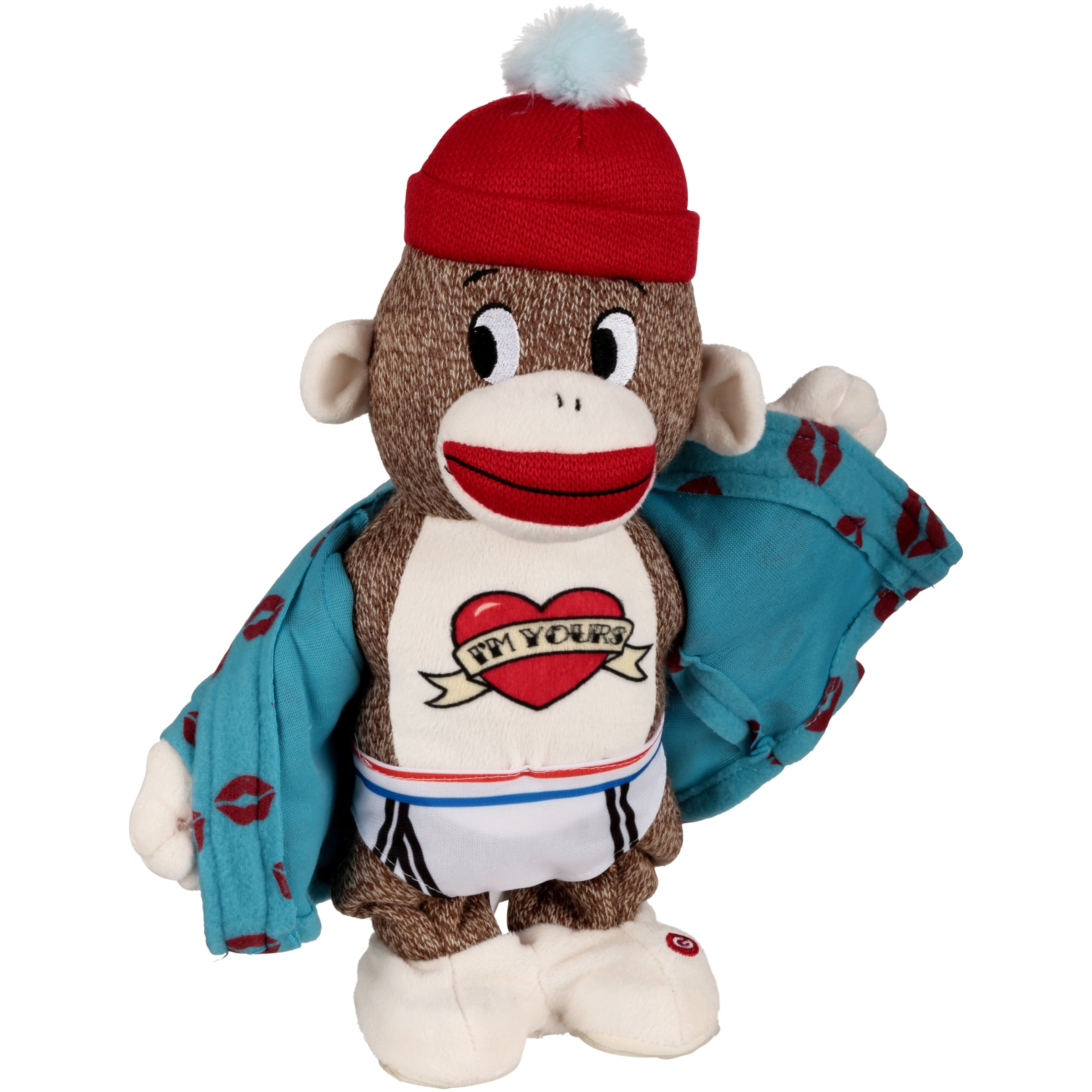 A. Mart Corp. Brown Soft Monkey Plush Stuffed Animal