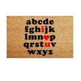 thumbnail image 1 of Valentine Welcome Doormat Romantic Heart Design Non Slip Entry Mat Decor Couples Gift Indoor Outdoor Use, 1 of 1
