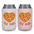 thumbnail image 1 of Valentine's Beer Can Coolers, Hot Date, Funny Valentine's Coolies, Drink Accessory, Beer Coolies, Gag Gift and Party Favors (2 Pack (1 White & 1 Blush)), 1 of 3