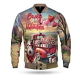 thumbnail image 1 of Be My Valentine's Bull Terrier Truck Full of Love Flower Balloon All Over Print 3D Baseball Jacket Bully Dog Lovers Gifts Idea Bomber Jacket Softball - 02029, 1 of 6