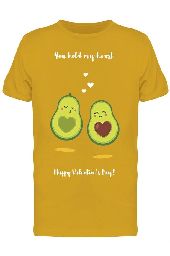 Valentine's, Cartoon Of Avocado Tee Men's -Image by Shutterstock