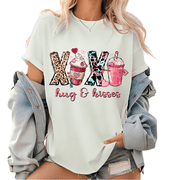 Valentines Coffee Love T-Shirt - Be My Cupid Latte Art Graphic Tee, Couples Matching Cute Date Night Shirt for Coffee Lovers 2025