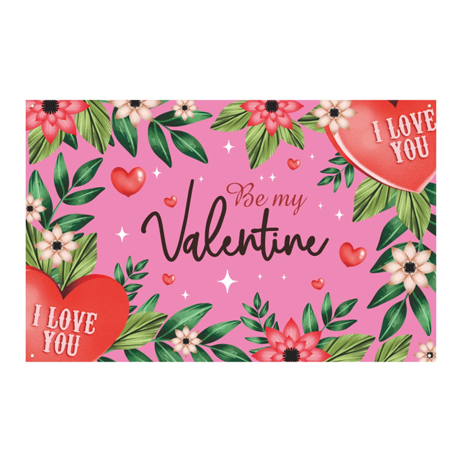 Valentine's Day 2024 New Valentine's Day Background Cloth Photo