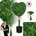 thumbnail image 1 of Valentine's Day 29.5" Artificial Boxwood Heart-Shaped Topiary Tree, Reusable Faux Plant Love Topiary Ball for Indoor & Outdoor, Valentine's Day Holiday Garden Porch Decor,Gift for Partner,Bestie, 1 of 7