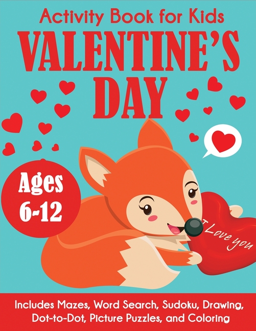 Valentine's Day Activity Book for Kids (Paperback)