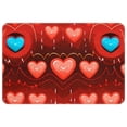 thumbnail image 1 of Valentine's Day Area Rugs: Polyester Non-Slip Kitchen Mat Office Rug - Machine Washable, 1 of 6