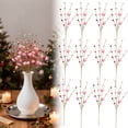 thumbnail image 1 of Valentine's Day Artificial Berry Flower Stems Heart Shape Floral Picks Sprays Branches for Spring Mother's Day Xmas Bridal Wedding Decoration Table Decor Vase Filler(12pcs), 1 of 9