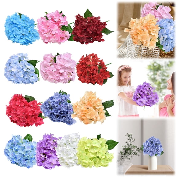 Valentine’s Day Artificial Red Geranium Silk Flowers – Outdoor/Indoor Bush for Floral Home Decor, Garden, Patio & Seasonal Displays