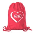thumbnail image 1 of Valentine's Day Bags, Cotton Drawstring Cinch Backpacks, Valentines Day Gift Bags, 1 of 1