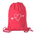 thumbnail image 1 of Valentine's Day Bags, Cotton Drawstring Cinch Backpacks, Valentines Day Gift Bags, 1 of 2
