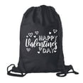 thumbnail image 1 of Valentine's Day Bags, Cotton Drawstring Cinch Backpacks, Valentines Day Gift Bags, 1 of 2