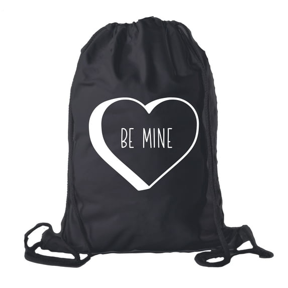 Valentine's Day Bags, Cotton Drawstring Cinch Backpacks, Valentines Day Gift Bags