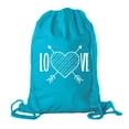 thumbnail image 1 of Valentine's Day Bags, Cotton Drawstring Cinch Backpacks, Valentines Day Gift Bags, 1 of 2