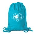 thumbnail image 1 of Valentine's Day Bags, Cotton Drawstring Cinch Backpacks, Valentines Day Gift Bags, 1 of 2