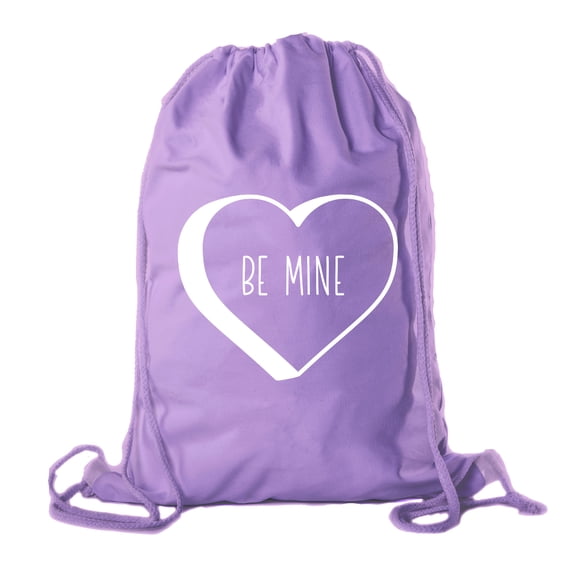 Valentine's Day Bags, Cotton Drawstring Cinch Backpacks, Valentines Day Gift Bags