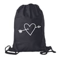 thumbnail image 1 of Valentine's Day Bags, Cotton Drawstring Cinch Backpacks, Valentines Day Gift Bags, 1 of 2