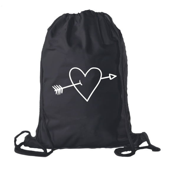 Valentine's Day Bags, Cotton Drawstring Cinch Backpacks, Valentines Day Gift Bags