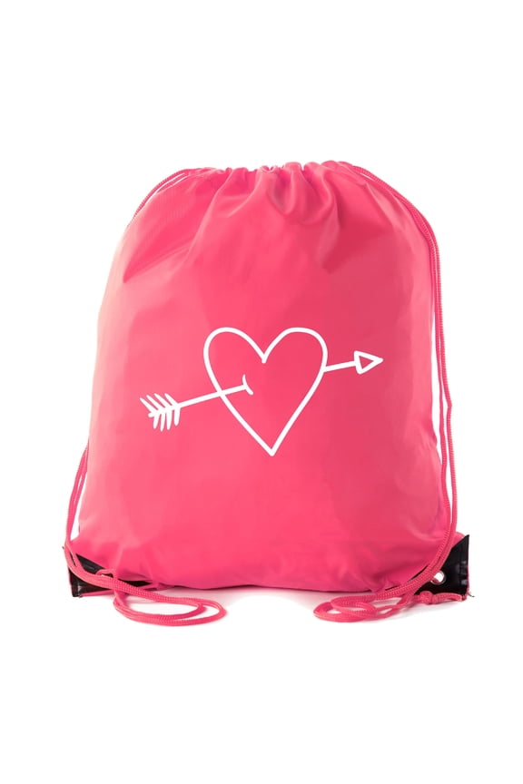 Valentine's Day Bags, Drawstring Cinch Backpacks, Valentines Day Gift Bags