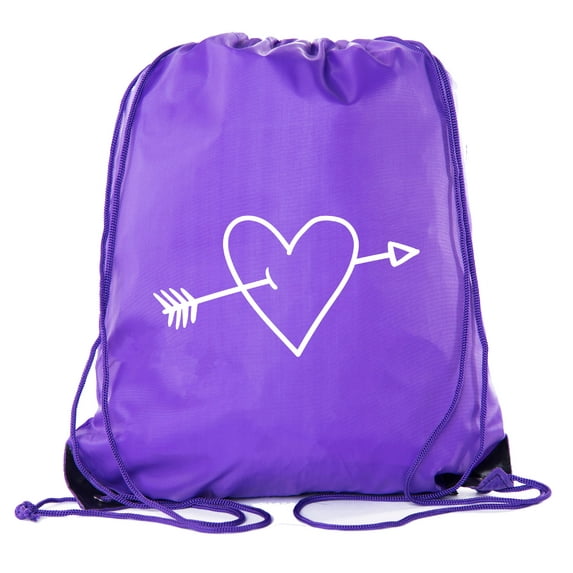 Valentine's Day Bags, Drawstring Cinch Backpacks, Valentines Day Gift Bags