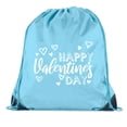 thumbnail image 1 of Valentine's Day Bags, Drawstring Cinch Backpacks, Valentines Day Gift Bags, 1 of 2