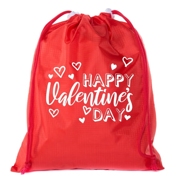 Valentine's Day Bags, Mini Drawstring Cinch Backpacks, Valentines Day Gift Bags