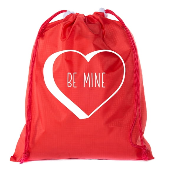 Valentine's Day Bags, Mini Drawstring Cinch Backpacks, Valentines Day Gift Bags