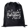 thumbnail image 1 of Valentine's Day Bags, Mini Drawstring Cinch Backpacks, Valentines Day Gift Bags, 1 of 2