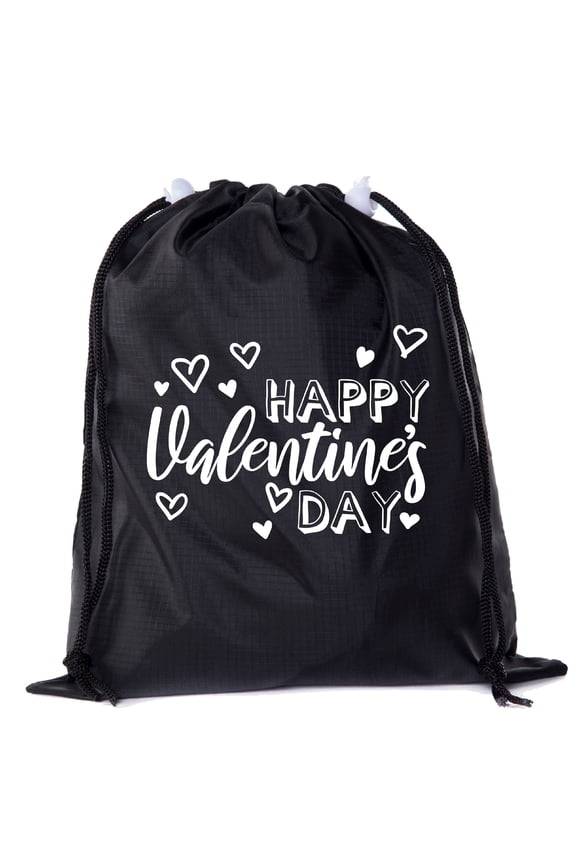 Valentine's Day Bags, Mini Drawstring Cinch Backpacks, Valentines Day Gift Bags