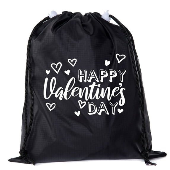 Valentine's Day Bags, Mini Drawstring Cinch Backpacks, Valentines Day Gift Bags