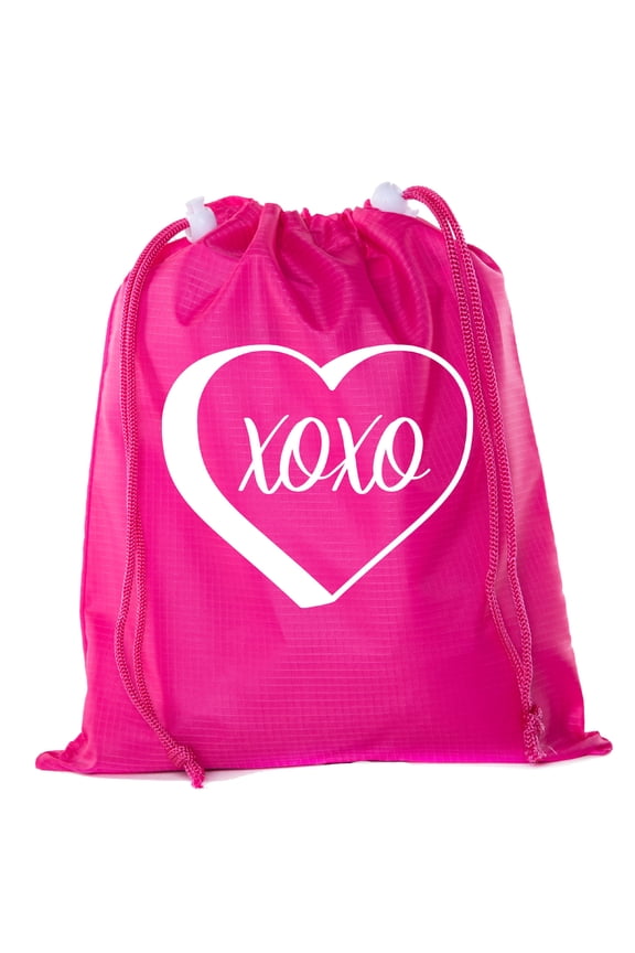 Valentine's Day Bags, Mini Drawstring Cinch Backpacks, Valentines Day Gift Bags