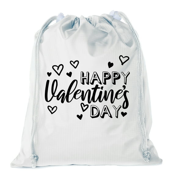 Valentine's Day Bags, Mini Drawstring Cinch Backpacks, Valentines Day Gift Bags