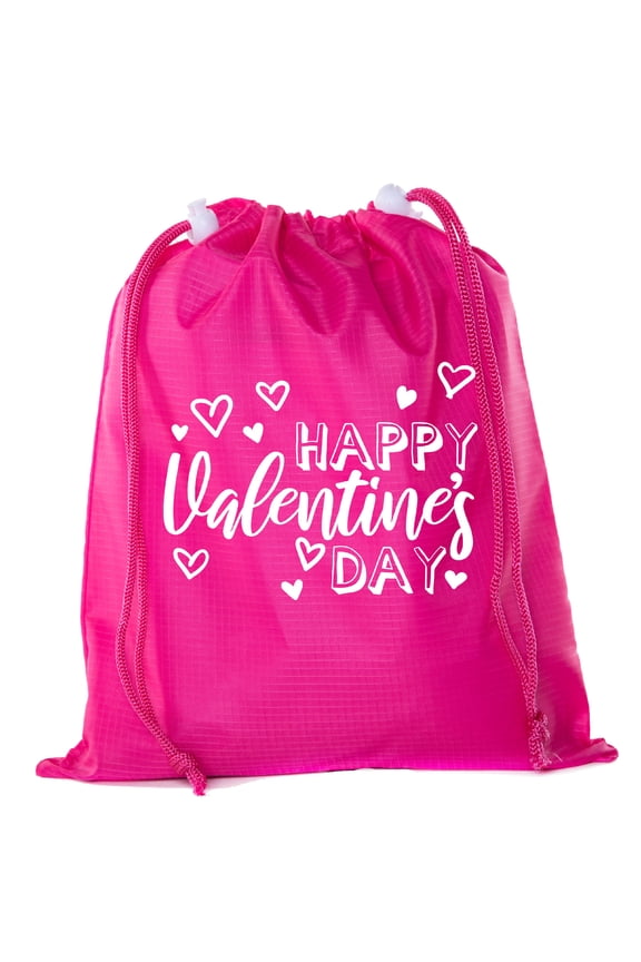 Valentine's Day Bags, Mini Drawstring Cinch Backpacks, Valentines Day Gift Bags