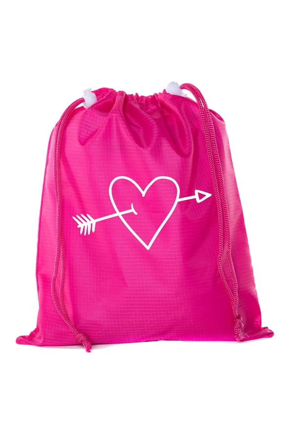 Valentine's Day Bags, Mini Drawstring Cinch Backpacks, Valentines Day Gift Bags