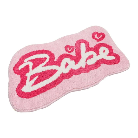 Valentineâs Day Bathroom Rug Love Heart Shape Door Mat Cute Valentines Shower Mat Valentineâs Day Decoration Non Washable Bath Rug for Valentines,40x60cm